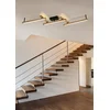 Image de TRIO BELLARI - Plafondlamp - Houtkleurig - incl. 1x SMD 36W - Afstandsbediening - Geintegreerde dimmer - Zwenkbaar - Traploos instelbare lichtkleur - Verlichting omhoog en omlaag - Niet geschikt voor externe dimmer - Geheugenfunctie