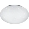 Image de Trio leuchten - LED Plafondlamp - Badkamerlamp - 15W - Spatwaterdicht IP44 - Natuurlijk Wit 4000K - Sterlicht - Rond - Wit - Kunststof