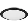Image de TRIO UMBERTO - Plafondlamp - Zwart mat - incl. 1x SMD 12 W - Plafondbevestiging - Lichtbron niet vervangbaar - Niet dimbaar - Badkamerverlichting
