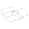 Image de Trio leuchten - LED Plafondlamp - 38W - Natuurlijk Wit 4000K - Dimbaar - Vierkant - Wit - Aluminium