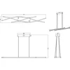 Image de Hanglamp Trio Leuchten Blaze aluminium