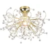 Image de Reality - LED Plafondlamp - Plafondverlichting - E27 Fitting - 1-lichts - Rond - Goud - Aluminium