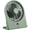 Image de Trio Leuchten - Tafelventilator Breezy - Draadloos - Hoogte 23 cm - Accu oplaadbaar - 3 snelheden - Bureau ventilator - pistache groen