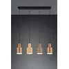 Image de TRIO AGUDO - Hanglamp - Multicolour - excl. 4x E27 4W - Plafondbevestiging - In hoogte verstelbaar