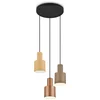 Image de TRIO AGUDO - Hanglamp - Multicolour - excl. 3x E27 4 W - Plafondbevestiging - In hoogte verstelbaar