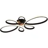 Image de TRIO FLY - Plafondlamp - Zwart mat - incl. 1x SMD 32W - Dimbaar