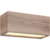 Image de TRIO MAYENNE - Wandlamp - Hout element - excl. 2x E14 4W - Buitenverlichting - IP44
