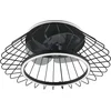 Image de REALITY KARLSBORG - Ventilator - Zwart mat - incl. 1x SMD 30W