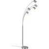 Image de TRIO MARLEY - Vloerlamp - Nikkel mat - excl. 5x GU10 4,5 W -