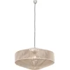 Image de TRIO SVEA - Hanglamp - Crèmewit - excl. 1x E27 4 W - D: 61cm - Plafondbevestiging - In hoogte verstelbaar