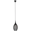 Image de TRIO SORAYA - Hanglamp - Zwart mat - excl. 1x E27 4 W - Plafondbevestiging - In hoogte verstelbaar