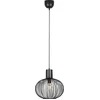 Image de TRIO GILA - Hanglamp - Zwart mat - excl. 1x E27 4 W - D: 33cm - Plafondbevestiging - In hoogte verstelbaar