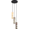 Image de TRIO STREAM - Hanglamp - Multicolour - excl. 3x GU10 4,9 W - Plafondbevestiging - In hoogte verstelbaar