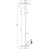 Image de Led vloerlamp Celeste wit glas - 454910165