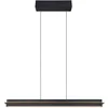 Image de TRIO EMERSON - Hanglamp - Zwart mat - incl. 1x SMD 22 W - 4-stappen TOUCH dimmer - Traploos instelbare lichtkleur - Geheugen functie - Traploos in hoogte verstelbaar