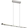 Image de LED Hanglamp - 41.5W - Aanpasbare Kleur - Dimbaar - Geheugenfunctie - Rechthoek - Mat Nikkel - Metaal