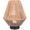 Image de REALITY LIRA - Tafellamp - Naturel - incl. 1x SMD 1,5 W - 4-stappen TOUCH - USB-aansluiting - Oplaadbaar - Snoerloos