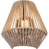 Image de REALITY LIRA - Wandlamp - Naturel - incl. 1x SMD 1,5 W - 4-stappen TOUCH - USB-aansluiting - Wandmontage - Oplaadbaar - Snoerloos
