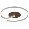 Image de REALITY CALLE - Plafondlamp - Mokka - incl. 1x SMD 21 W - Dimbaar met schakelaar - Wand- en plafondmontage - DIP - Schakelaar