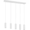 Image de TRIO SOKA - Hanglamp - Wit mat - excl. 5x GU10 5 W - Plafondbevestiging - In hoogte verstelbaar