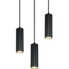 Image de TRIO SOKA - Hanglamp - Zwart mat - excl. 3x GU10 5 W - Plafondbevestiging - In hoogte verstelbaar