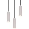 Image de TRIO SOKA - Hanglamp - Grijs warm - excl. 3x GU10 5 W - Plafondbevestiging - In hoogte verstelbaar