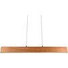 Image de TRIO EDGEWOOD - Hanglamp - Houtkleurig - incl. 1x SMD 27 W - Sensor dimmer - 4-stappen TOUCH - Traploos instelbare lichtkleur - Verlichting omhoog en omlaag - Plafondbevestiging - Geheugenfunctie - Traploos in hoogte verstelbaar - FSC-certificaat