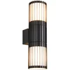 Image de TRIO VOLGA - Wandlamp - Antraciet - excl. 2x E27 4 W - Verlichting omhoog en omlaag - Wandmontage - Buitenverlichting - IP54