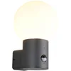 Image de TRIO MURES - Wandlamp - Antraciet - excl. 1x E27 4 W - Bewegingssensor - Wandmontage - Buitenverlichting - IP44