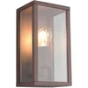 Image de TRIO GARONNE - Wandlamp - Roestkleur - excl. 1x E27 4 W - Wandmontage - Buitenverlichting - IP44