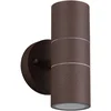 Image de TRIO TURIA - Wandlamp - Roestkleur - excl. 2x GU10 4,5 W - Verlichting omhoog en omlaag - Wandmontage - Buitenverlichting - IP44