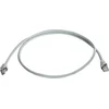 Image de Telegärtner 100008826 RJ45 Netwerkkabel, patchkabel CAT 6A S/FTP 7.50 m Grijs Vlambestendig, Snagless, Pair afscherming