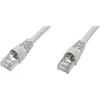 Image de Telegärtner 100008981 RJ45 Netwerkkabel, patchkabel CAT 6A S/FTP 10.00 m Grijs Vlambestendig, Snagless, Vlambestendig,