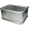 Image de Excellent Voerbak - Drinkbak - Voerbak boerderijdier - Verzinkt rechthoekig - 35 Liter - zilver metaal