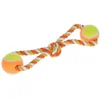 Image de Kerbl - Trekspeelgoed ballen, 34 cm oranje, katoen