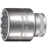 Image de Stahlwille 50-17 Dopsleutel - Twaalfkant - 1/2" - 17mm (L= 38 mm)