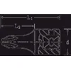 Image de Stahlwille 44 PZ 2 SCHRAUBENDREHEREINSATZ 1/4 ZOLL 01300002 1/4 (6.3 mm) Schroevendraaierdop PZ 2 1/4 (6.3 mm)