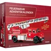 Image de Franzis Adventskalender - 67206-3 Brandweer Vrachtwagen - Metalen Modelbouwpakket - 1:43