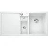 Image de BLANCO Collectis 6S - spoelbak - SILGRANIT - 1 1/2 kom - afvoer links - zelf ledigend - zonder sif - schotel - sorteerbak - wit