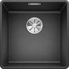 Image de Blanco Subline 400-F Antraciet 523475 Silgranit Keukenspoelbak Vlakbouw