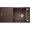 Image de inbouwspoelbak 60cm silgranit koffie - blanco - 523509