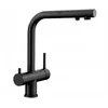 Image de Blanco Fontas-S II Keukenkraan Zwart Mat - 3-in-1 Wateroplossing