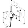 Image de Kludi Bingo Star - Eengreeps keukenkraan, voor lagedruk boilers, rvs 428099678
