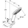 Image de Kludi Freshline Badset 1S 1 Straal Chr