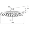 Image de Kludi A-Qa - Hoofddouche, diameter 20 cm, chroom 6432005-00