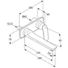 Image de Kludi Balance - Wastafel inbouwkraan, 2-gats, mat zwart 522478775