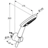 Image de Kludi Freshline - Doucheset 140, 3 douchestralen, wit/chroom 6795091-00