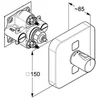 Image de Kludi Push - Inbouw thermostaatkraan voor 2 functies, chroom 389110538