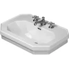 Image de Duravit 1930 - Wastafel 70x50 cm, met overloop, 1 kraangat, WonderGliss, wit 04387000001