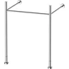 Image de Duravit Vero onderstel voor wastafel 045360/045460 chroom